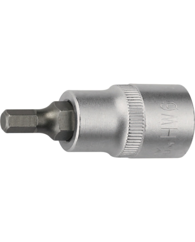Klucz nasadowy 1/2" wewn.6-kąt 6mm dł.55mm