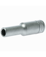 Nasadka długa 12-kątna z chwytem 1/2" 12 mm