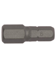 Grot do gniazd 6-kątnych 8 mm HEx długość 25 mm