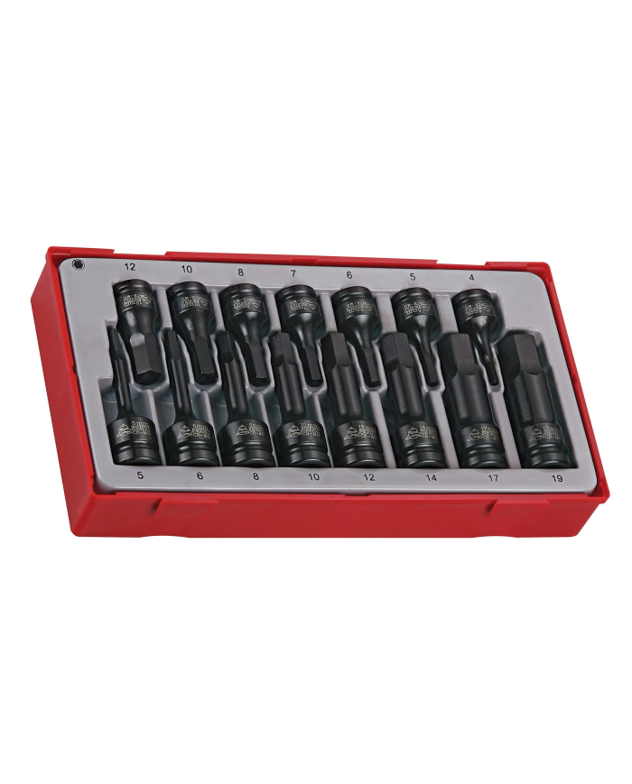 15-element zestaw nasadek maszynowych trzpien.