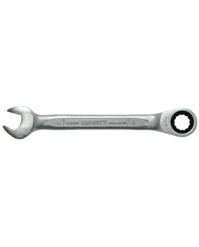 Klucz płasko-oczkowy z zapadką 8 mm