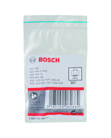 Tulejka/nakrętka zaciskowa 6mm