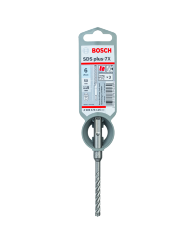 Wiertła do młotów SDS plus-7X 6x50x115 mm