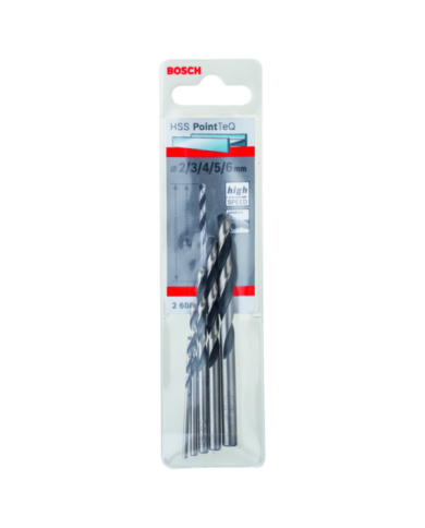 WIERT. HSS POINTTEQ 5PCS SET