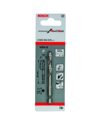 Wiertło centrujące HSS-G 80