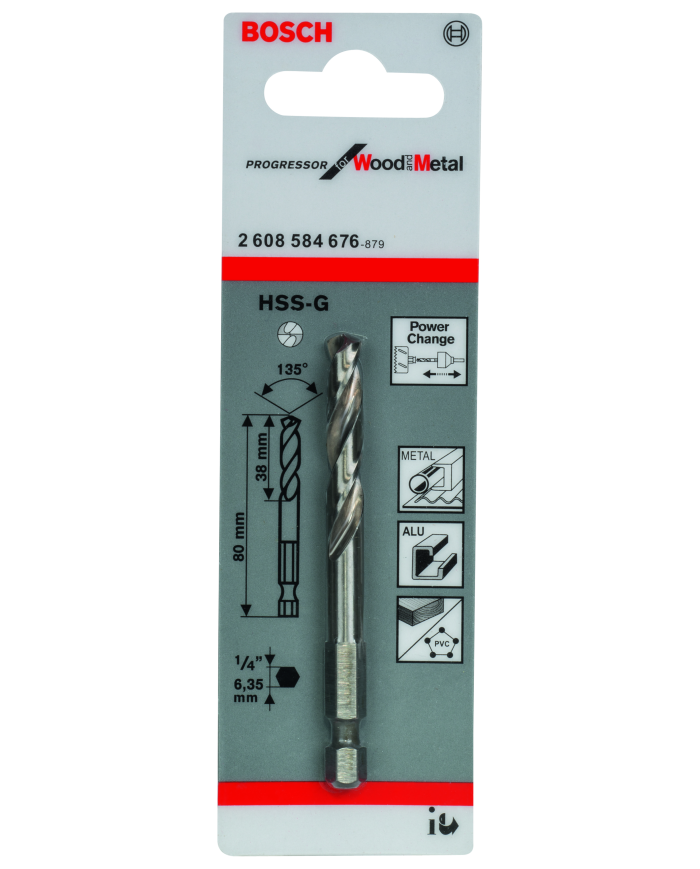 Wiertło centrujące HSS-G 80