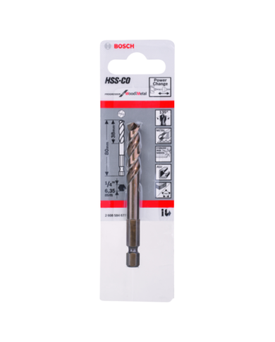 Wiertło centrujące HSS-Co 80