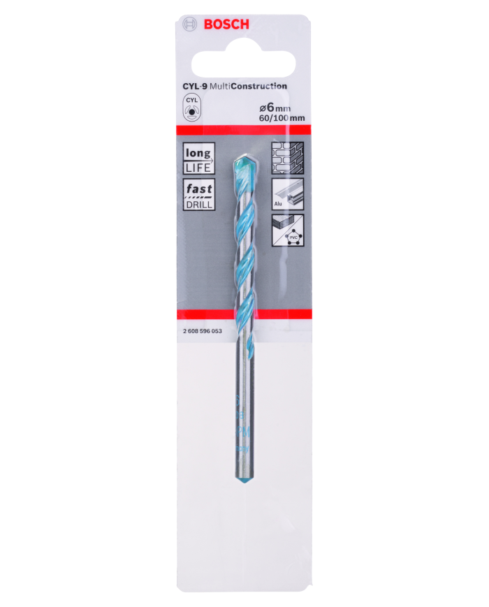 Wiertła wielozadaniowe CYL-9 6x60x100 mm, d 5,5 mm