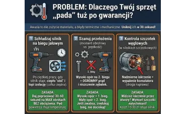 PROBLEM - Dlaczego Twoje elektronarzędzia padają tuż po gwarancji?