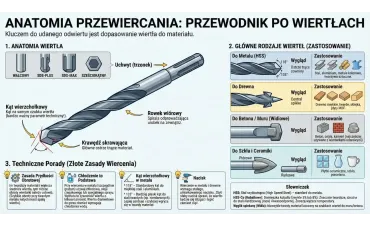 Anatomia przewiercania - przewodnik po wiertłach | Wiertło jako precyzyjne narzędzie